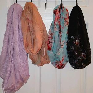 4 Pack of Summer Scarves